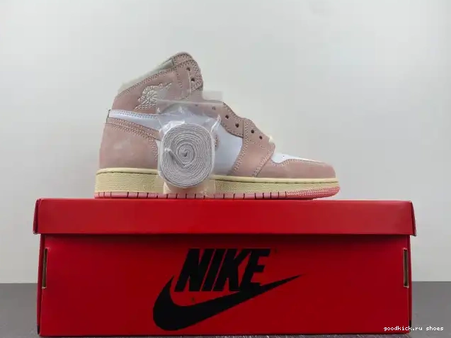 Rep Jordan OG FD2596-600 Pink Washed Air Retro 1 (Women's) High 0606